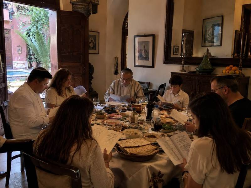 Office religieux dans un domaine privé à Marrakech